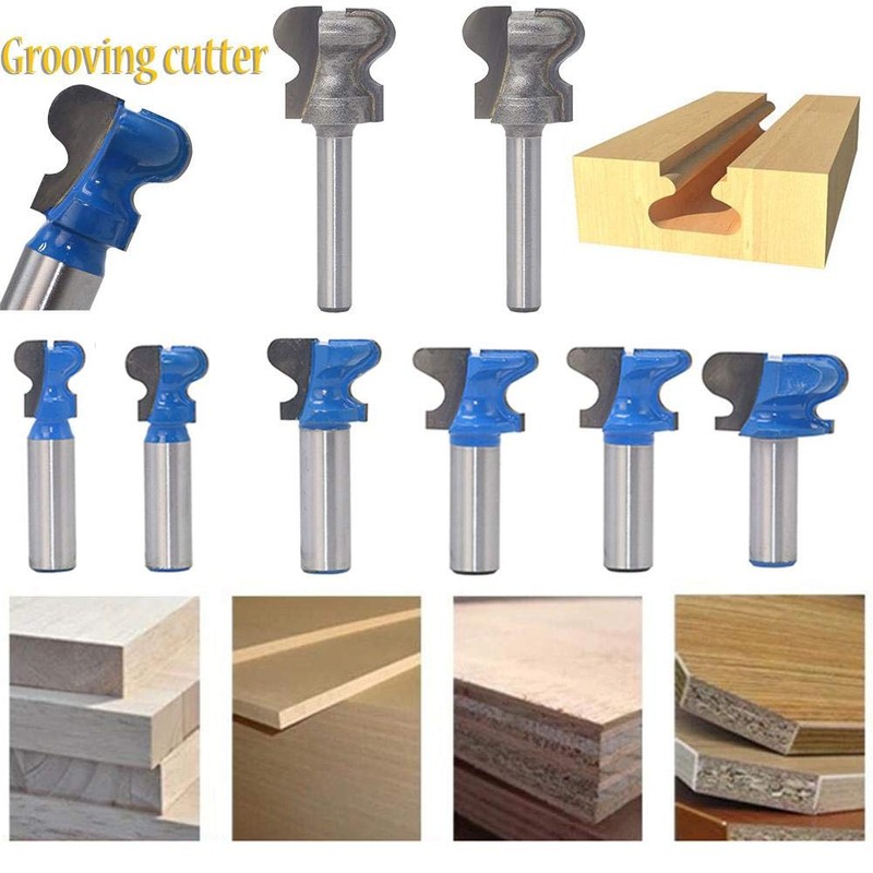 1/2 Inch 1/4 Inch Shank Router Bit 8 Sizes Finger