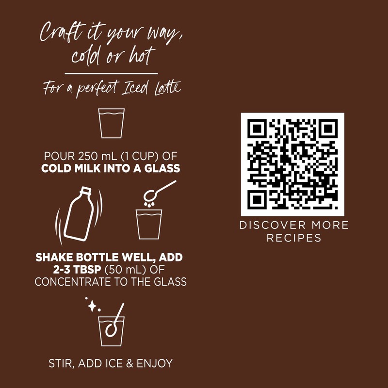 Nescafé Espresso Black Flavoured Coffee Concentrate 500 ml