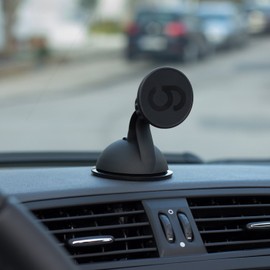 New. The Ingenious Car Magnet Mount for Dashboard and Windscreen. grooveClip® Dash Magnet – Universal Mount Holder with Quick Snap Magnetic System for Magical Device Mounting in seconds. Now with Super Power Suction Gel Pad | Made for Smartphones, Mobile