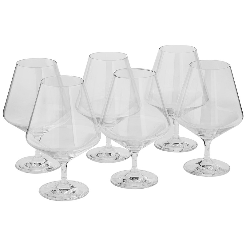 Zwiesel Glas Pure German Crystal Glassware Collection, 6 Count (Pack