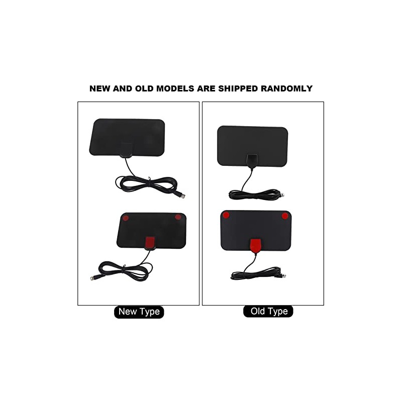 2Pcs 4K HDTV Digital HD Indoor Best TV Antenna Amplified
