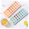 Zerodeko Light Pink Star Moon Heart Shape Ice Mold Food