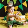 dinghaole Baby First Birthday Crown, Green Lion Wild One Hat