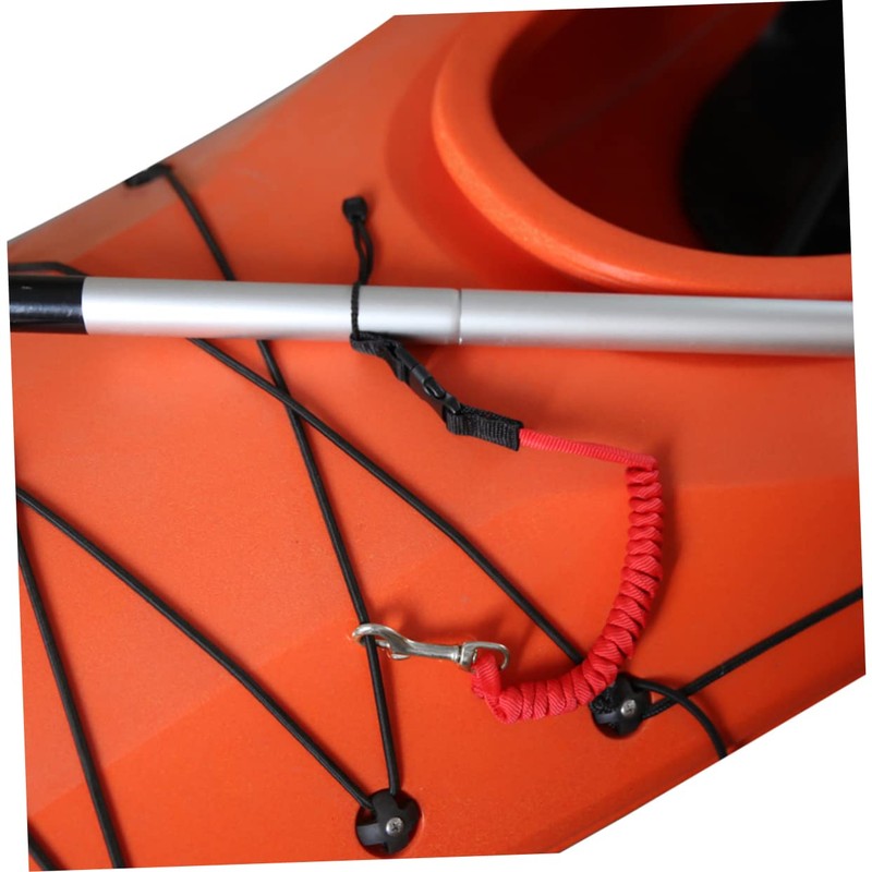 CORHAD 2 Pcs Elastic Fishing Rod Leash Safety Cord Tether