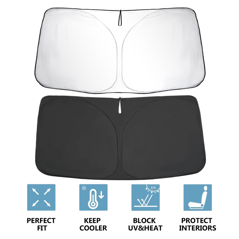 SKTU Sun Protection Windscreen Compatible with Kiα Ceed Xceed Proceed