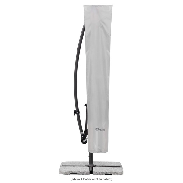 Schneider protective cover for traffic light umbrellas, silver-gray, up to