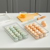 katmerio Fridge Organiser, Extendable Fridge Drawer Organiser, Fridge Storage Box,
