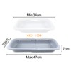 Fousenuk Extendable Strainer Basket Over the Sink Grey, Strainer for
