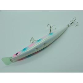momolures - Bass lures ZODIAC 120 SW 22g super long cast sinking minnow for saltwater game fishing (PM PEARL RAINBOW)