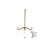 OnFireGuy 2-3/4" Acrylic Base Display Stand Easel With Adjustable Metal