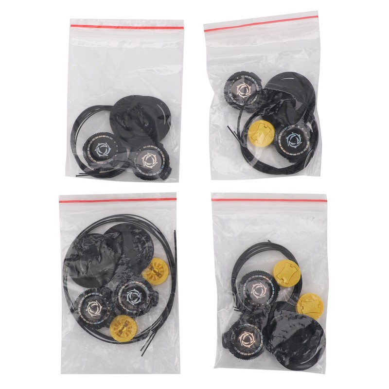 4 Sets Rotating Buckle Shoes Laces Steel Wire Elastic No