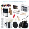 Hearth & Harbor Organic Soy Candle Making Kit for Adults,