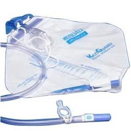 Kendall KenGuard Urinary Drainage Bag with Anti-Reflux Chamber, 2000mL (Pack of 10)