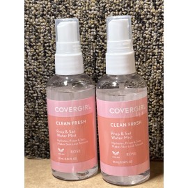 COVERGIRL x2 Covergirl Clean Fresh Prep & Set Water Mist Rose Scent Spray 90ml/3.04oz