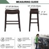 Bifaunvogel Bar Stool Cover Rectangle Set of 2 Waterproof PU