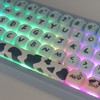 Cmokifuly MOA Shape Keycaps, Cute Cow Shape Custom Keycaps, 142