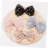 Minkissy 6pcs Dot Bow Hairpins Fashion Hair Accessories for Women