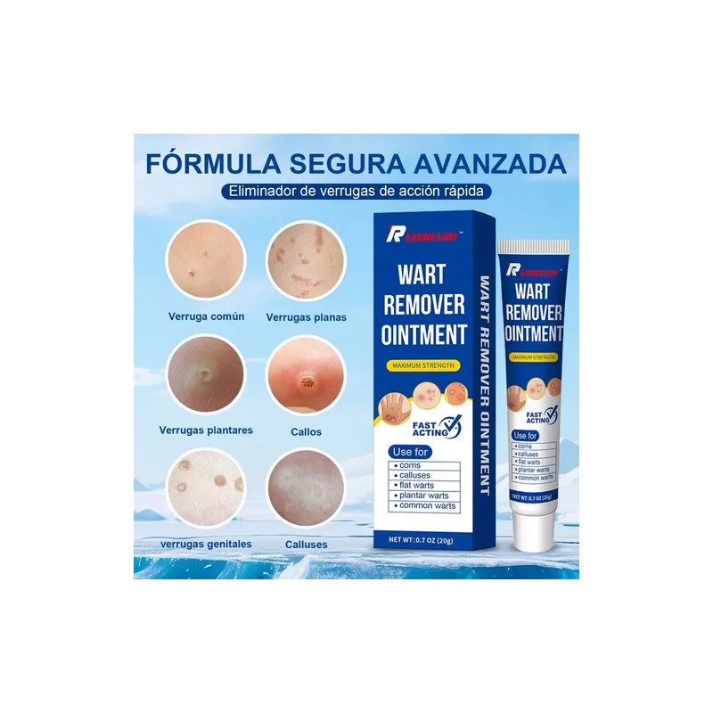 Crema Para Verrugas Elimina Eficazmente Y Cuida La Piel 20g