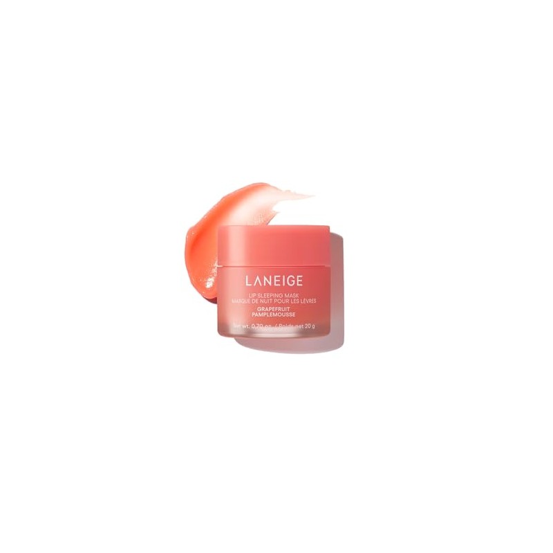 LANEIGE Lip Sleeping Mask Grapefruit: Nourish, Hydrate, Vitamin C, Murumuru