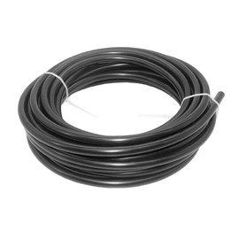 Beduan 8 mm OD Pneumatic Air Line Tubing Nylon Air Hose for Fluid Transfer or Air Brake System 32.8ft (Black)