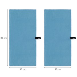 Actidry Microfibre Hand Towels – Easily Quick-Drying and Highly Absorbent – 9 Colours and Sizes S/M/L/XL – Bath Towel, Sauna Towel, Travel Hand Towel, Sports Towel