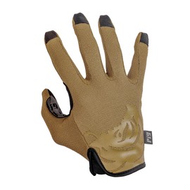 PIG Delta Utility Tactical Gloves, Touchscreen Compatible, High Dexterity, for Shooting, 1 Pair, Coyote Brown, Small