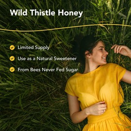 North American Herb and Spice, Wild Thistle Honey, 9-Ounce