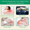 SHUWRWB Moxibustion Patch(Shoulder Patch 12patches per Bag)|Wormwood Patch|Moxa Patch| self-Heating