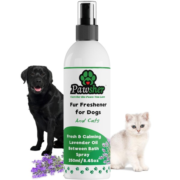 Pawsher Premium Fur Freshener | Dog Spray & Deodorizer Perfume