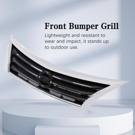 CarPartsDepot Grille Grill Compatible With Nissan Altima (2013-2015 Altima 4-Door)