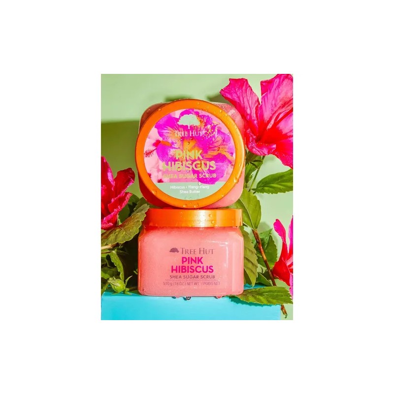 Tree Hut Pink Hibiscus Shea Sugar Scrub