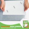 Nariolar Ultra-Adhesion Transparent Puzzle Glue Sheets, 64 Puzzle Saver Sheets