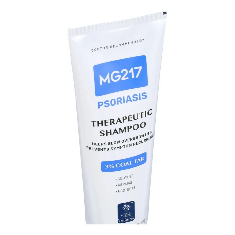 Shampoo Terapéutico Psoriasis Mg217 240ml Alquitrán De Carbón