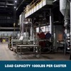 CWfutureparts 5" x 2" Heavy Duty Industrial Casters, 1000 lbs