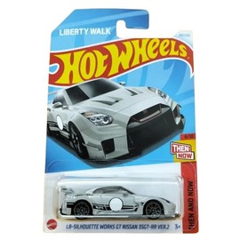 Hot Wheels LB-Silhouette Works GT Nissan 35GT-RR Ver.2, Gray, Then and Now 8/10
