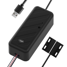 PNI PNI-RG121 SmartHome RG121 Smart Relay with Wi-Fi for Controlling Garage Door/gate Opening, Black