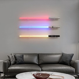 BYTOTU Light Saber Mount for Wall-Light Saber Wall Mount Holder-Lightsaber Wall Mount-Lightsaber Stand-Lightsaber Holder Wall Mount-Lightsaber Placement Display-(Swords Not Included)