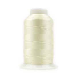 WonderFil Specialty Threads DecoBob Antique White, 2-ply Cottonized Polyester, 80wt