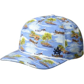 A. Kurtz Men's Baseball Cap, Hawaiian Sublimation, OSFA