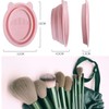 Makeup Brushes Set with Washing Tool, Professional Premium Synthetic Foundation