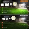 MIHANI Solar Lights Outdoor, Quick Charge Solar Motion Deck Lights