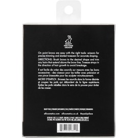 e.l.f. Kit de cejas en punto, dúo de tijeras de cejas de calidad profesional y pinzas para dar forma a las cejas, ideal para dar forma precisa, vegano y última intervensión de crueldad