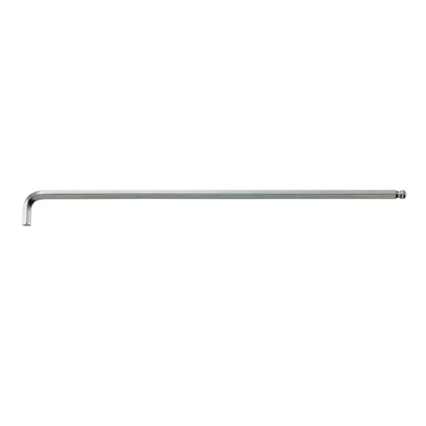 Hozan W-111-3 Ball Point Wrench, Allen Key, Short Neck Type, Opposite Side: 0.12 inches (3.0 mm)