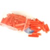 CyberSunrise Small Plastic Tile Spacers : 100 x Mini Red