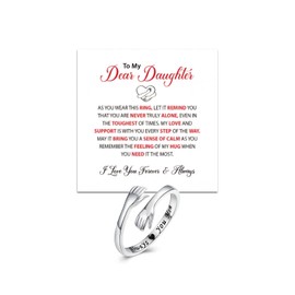 Roe Dolph Christmas Holiday Ring for Women, Christmas Outfit Accessories, Stocking Stuffer Gift, Event-ready Sparkle