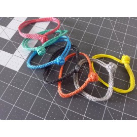 Unbranded Soft Shackles one pair , strongest Button knot  , 7 colors - red