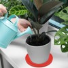 PATIKIL 4.5 Inch Round Ceramic Plant Saucer, Plant Saucer Tray