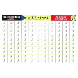 Melissa & Doug Addition Problems Write-A-Mat