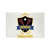 CafePress Lacrosse Champions Magnets Rectangle Magnet, 2"x3" Refrigerator Magnet (10