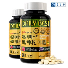 Jongkundang 종근당 종합비타민 12개월 비타민세트 Jonggeundang Comprehensive Vitamin 12-Month Vitamin Set